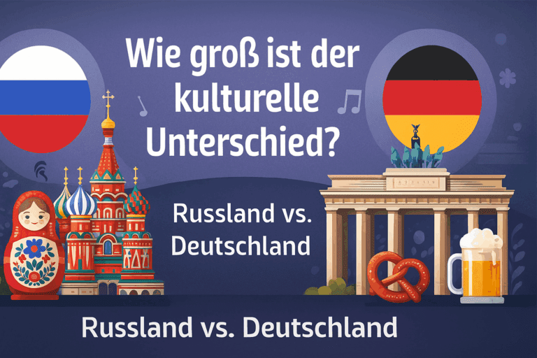 Kuluturelle Unterschiede Russland und Deutschland