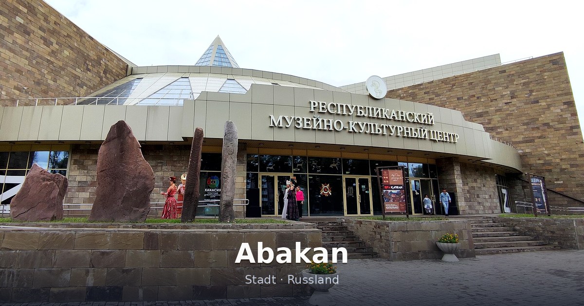 Abakan – Stadt · Russland