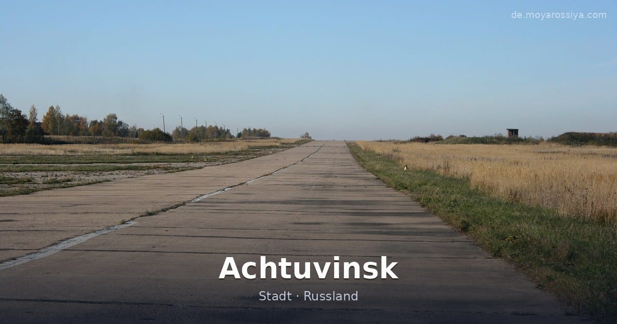 Achtuvinsk – Stadt · Russland