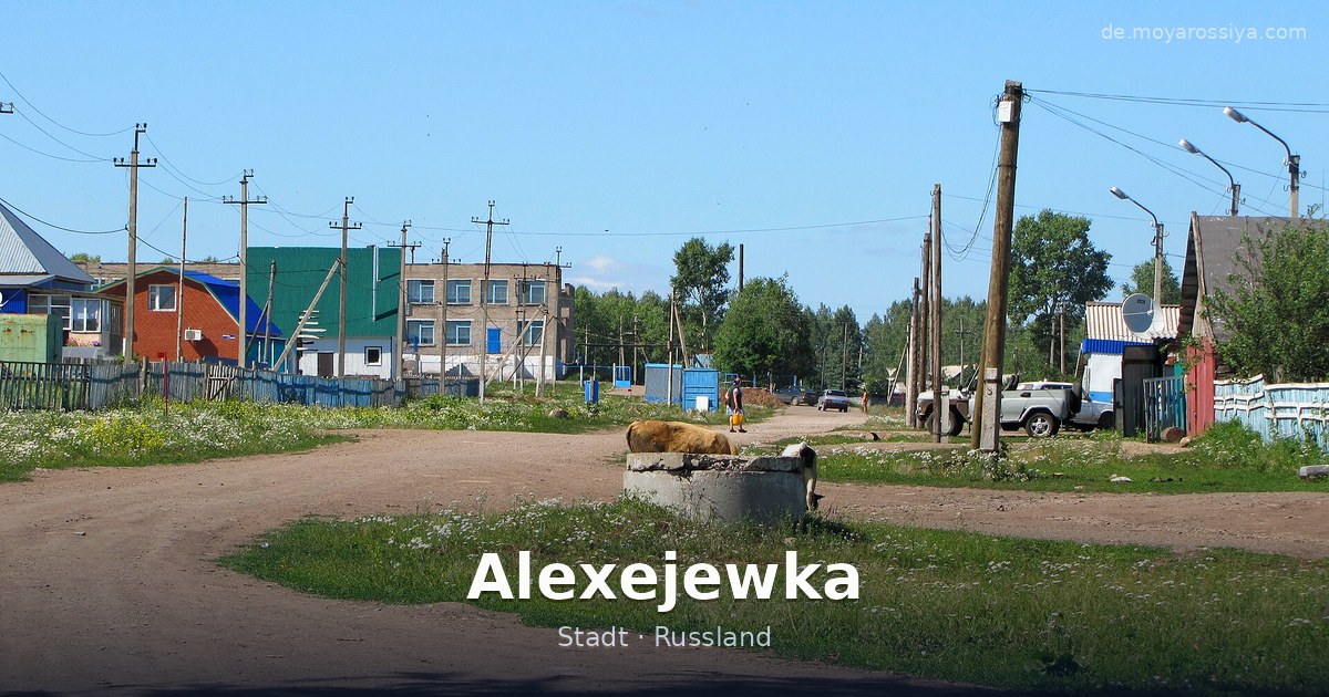 Alexejewka – Stadt · Russland