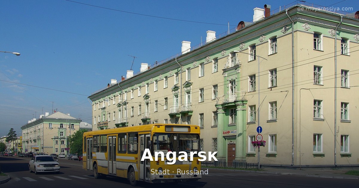 Angarsк – Stadt · Russland