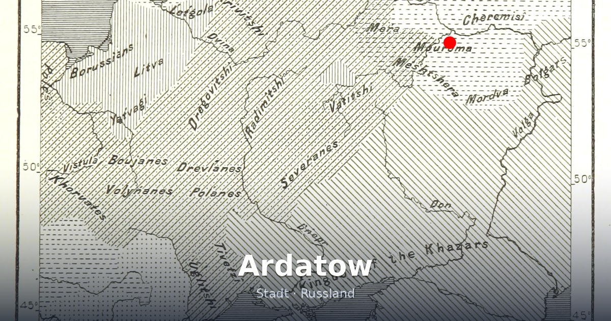 Ardatow – Stadt · Russland