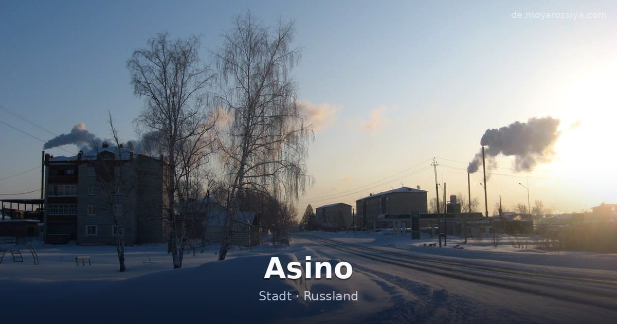 Asino – Stadt · Russland