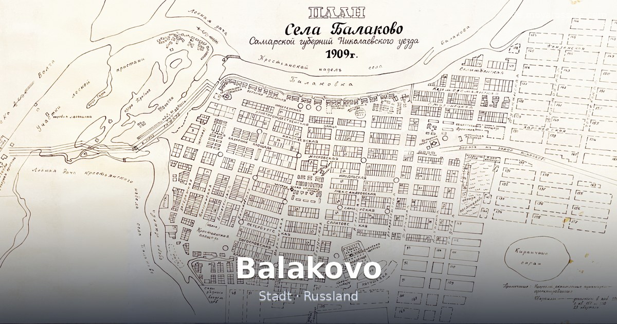 Balakovo – Stadt · Russland