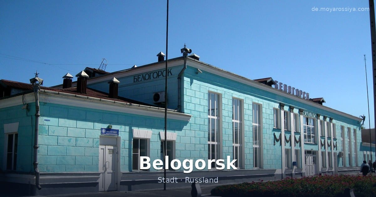 Belogorsk – Stadt · Russland