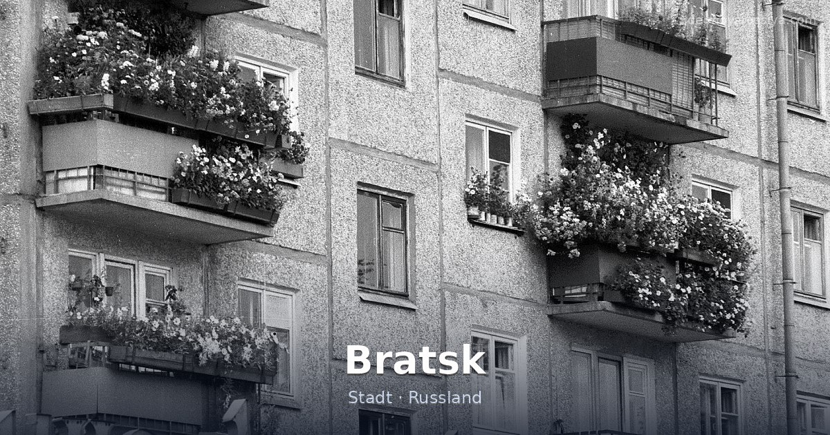 Bratsk – Stadt · Russland