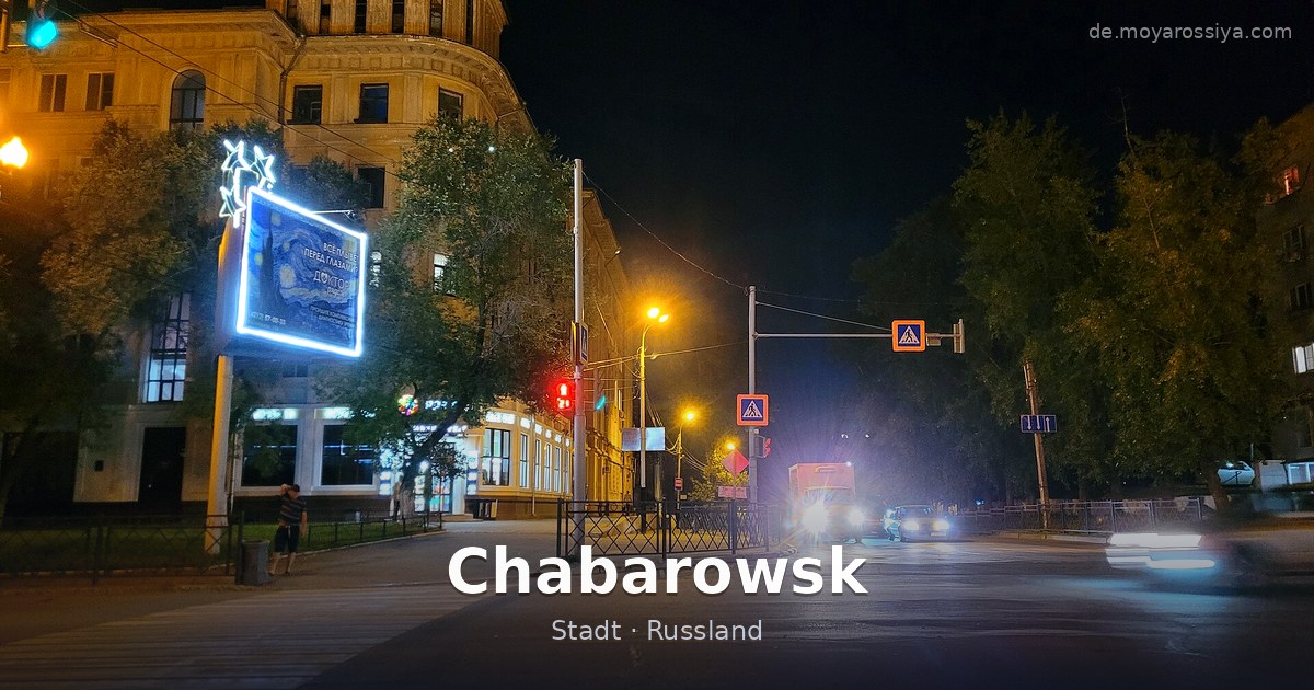 Chabarowsk – Stadt · Russland