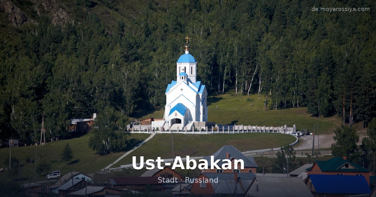 Ust-Abakan – Stadt · Russland