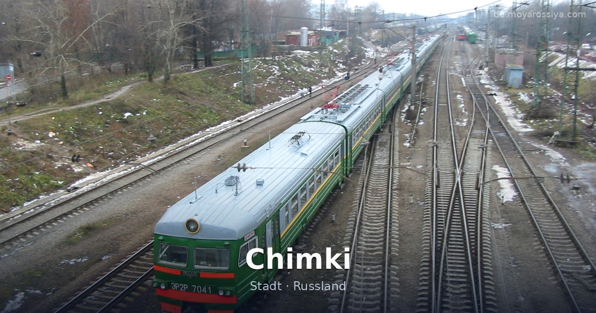 Chimki – Stadt · Russland