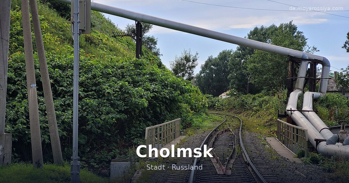 Cholmsk – Stadt · Russland