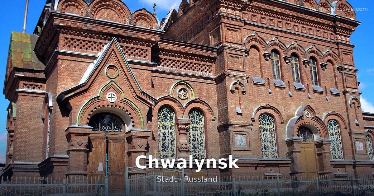 Chwalynsk – Stadt · Russland