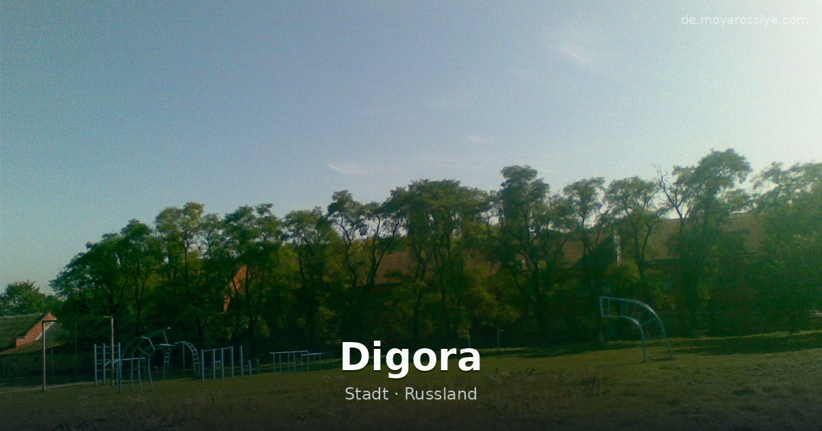 Digora – Stadt · Russland