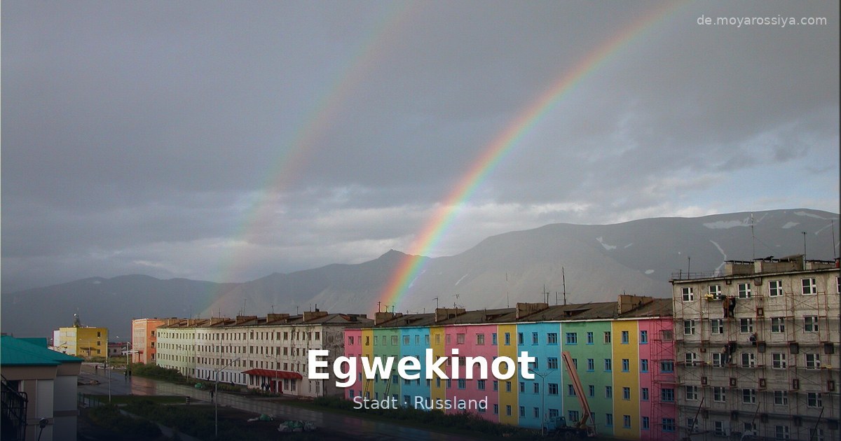 Egwekinot – Stadt · Russland