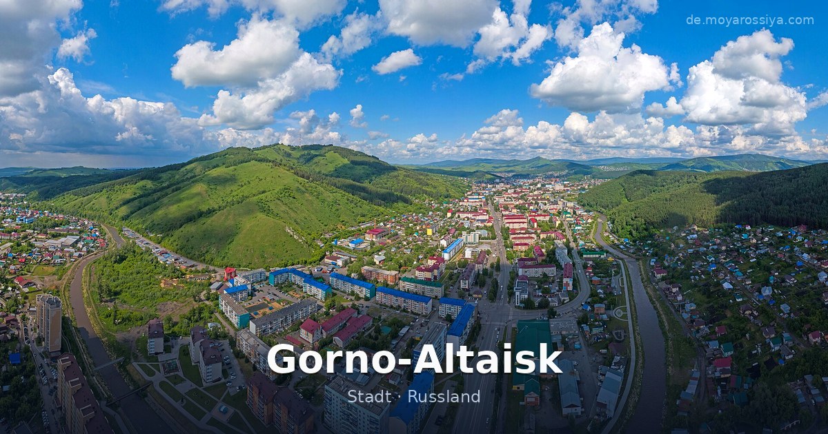 Gorno-Altaisk – Stadt · Russland
