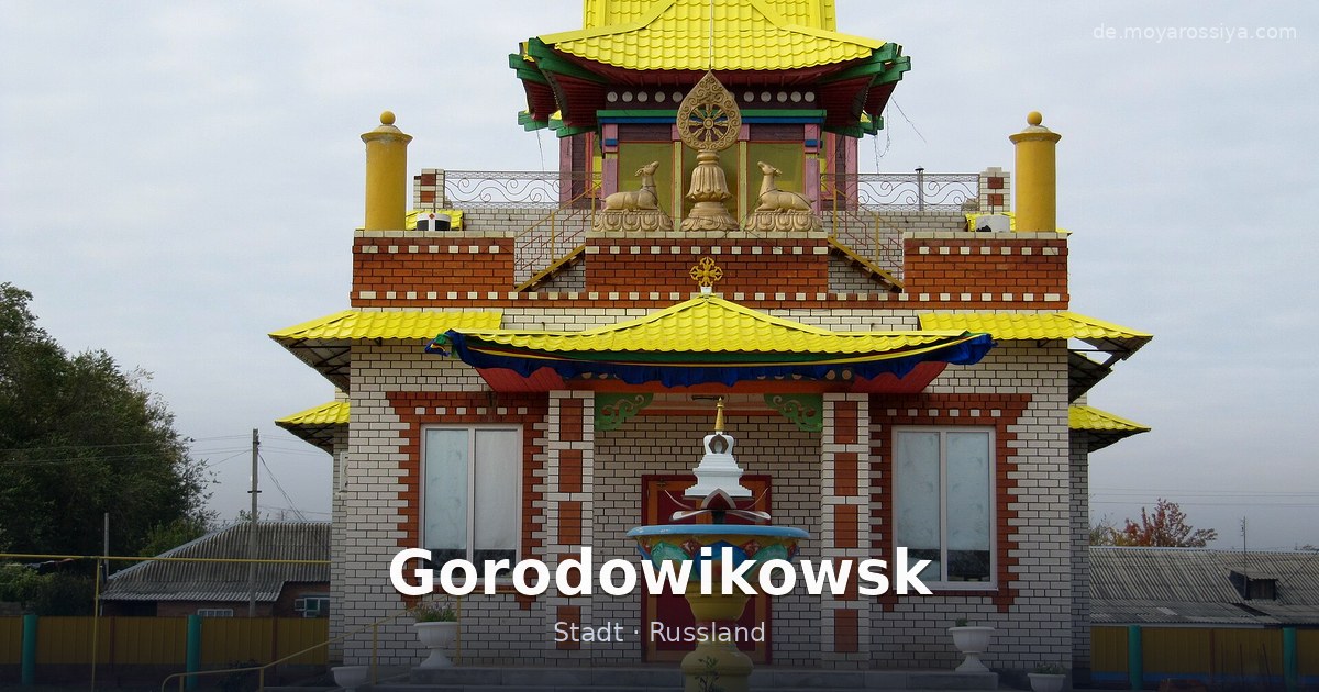 Gorodowikowsk – Stadt · Russland