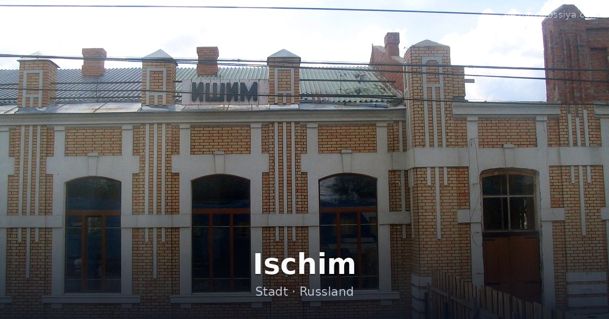 Ischim – Stadt · Russland