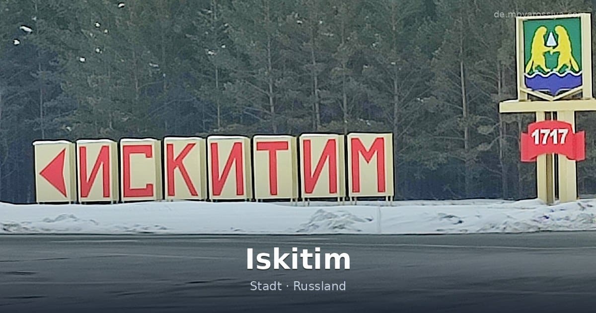 Iskitim – Stadt · Russland