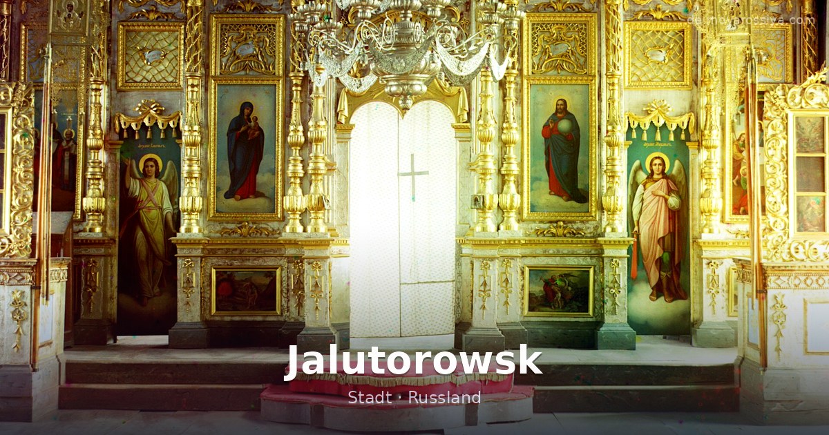 Jalutorowsk – Stadt · Russland