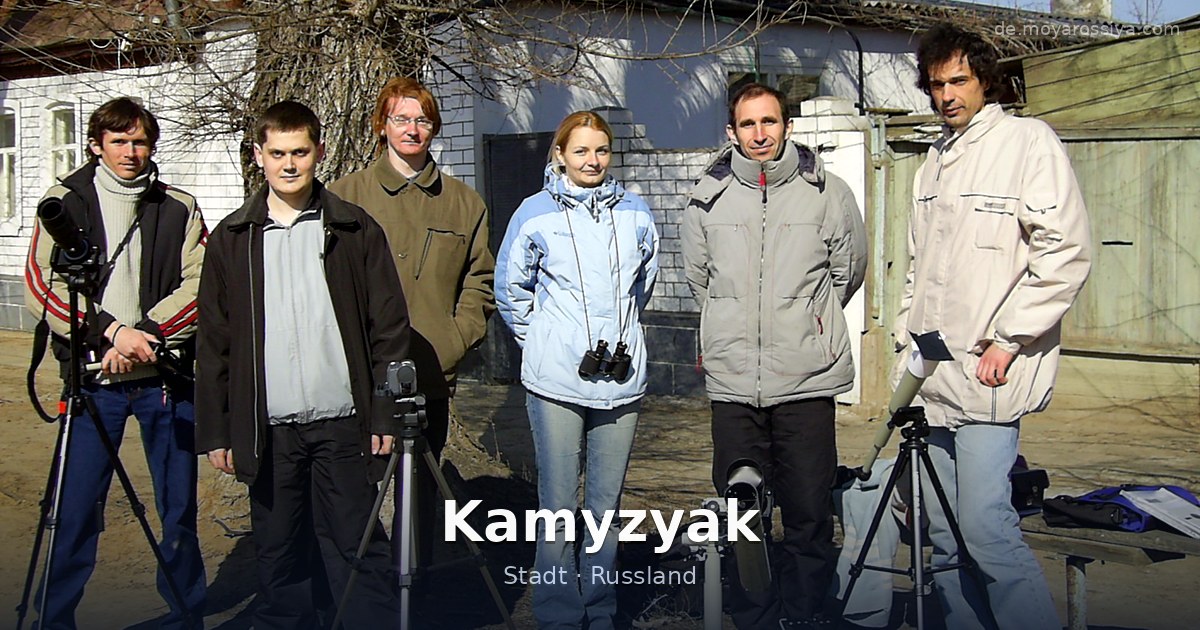 Kamyzyak – Stadt · Russland