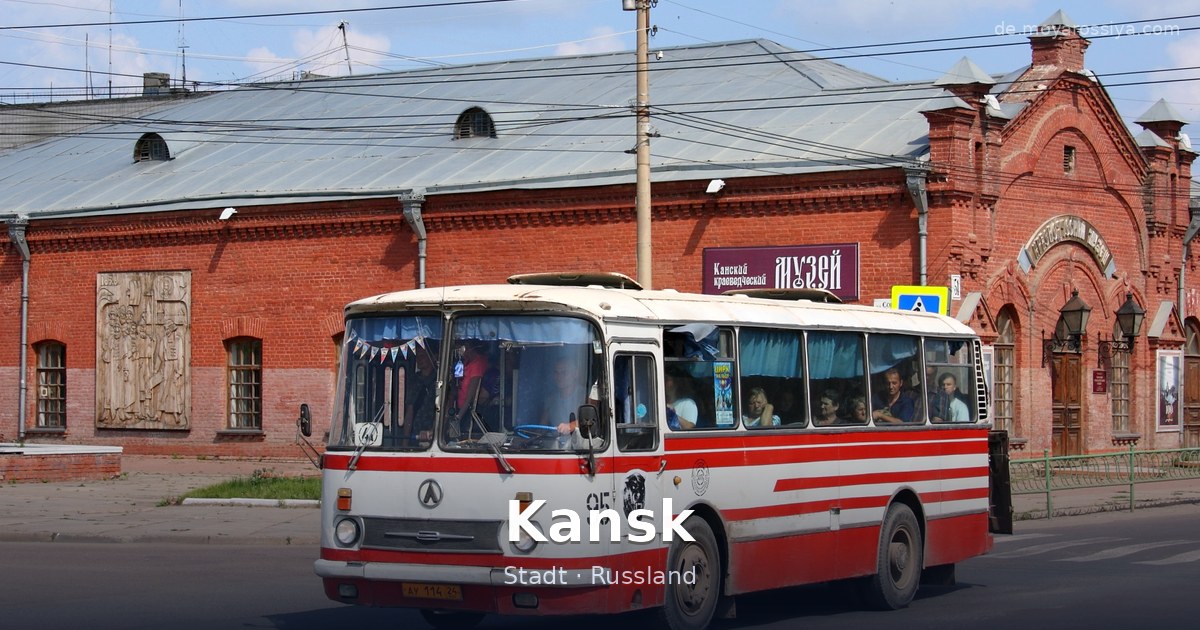 Kansk – Stadt · Russland