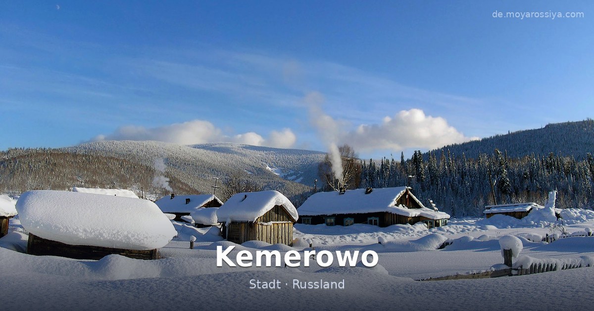 Kemerowo – Stadt · Russland