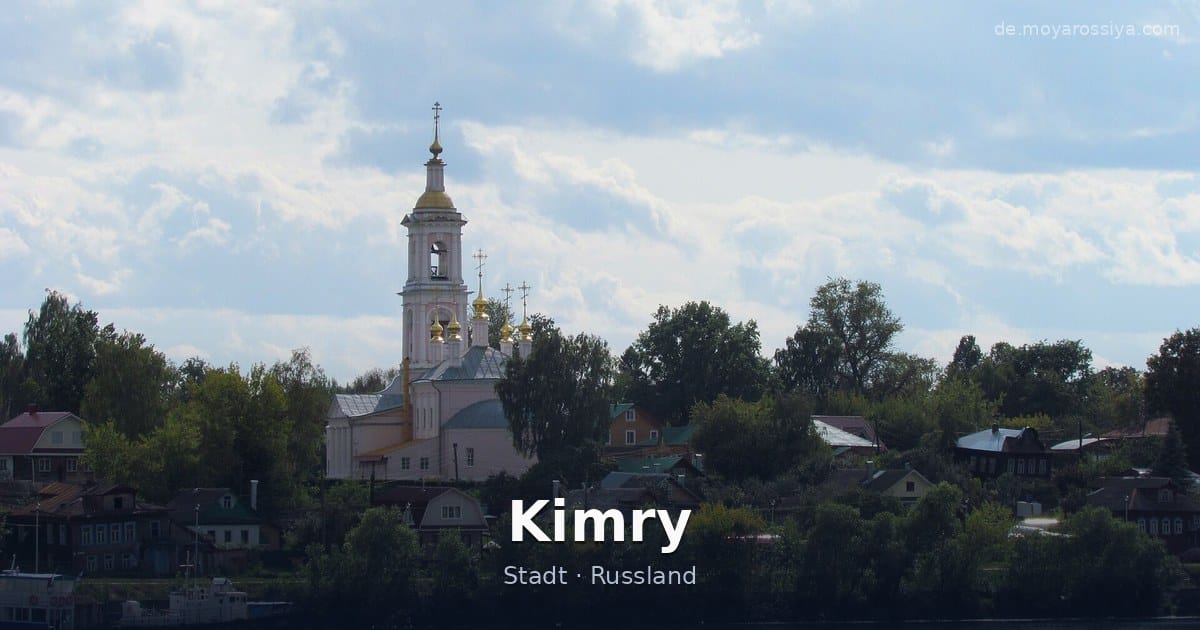 Kimry – Stadt · Russland