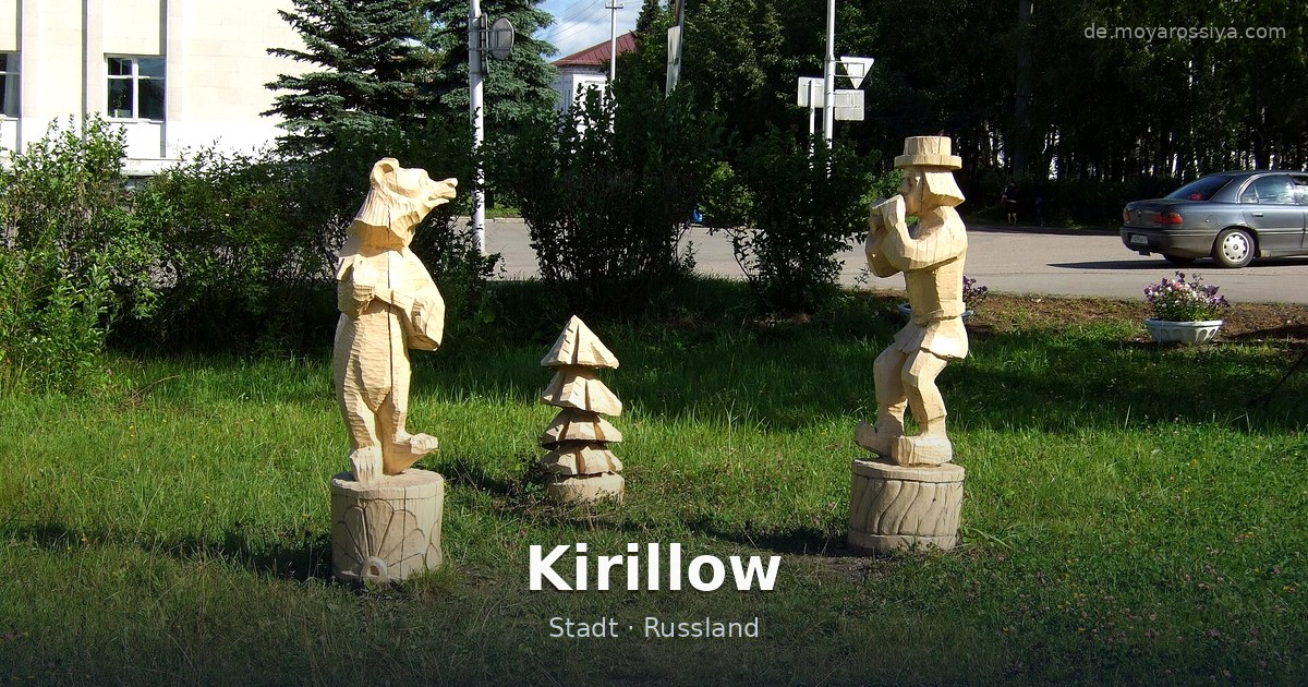 Kirillow – Stadt · Russland