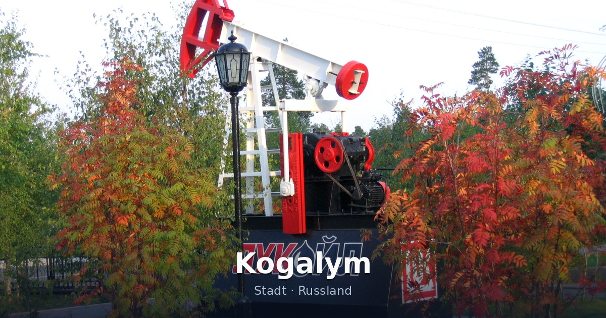 Kogalym – Stadt · Russland