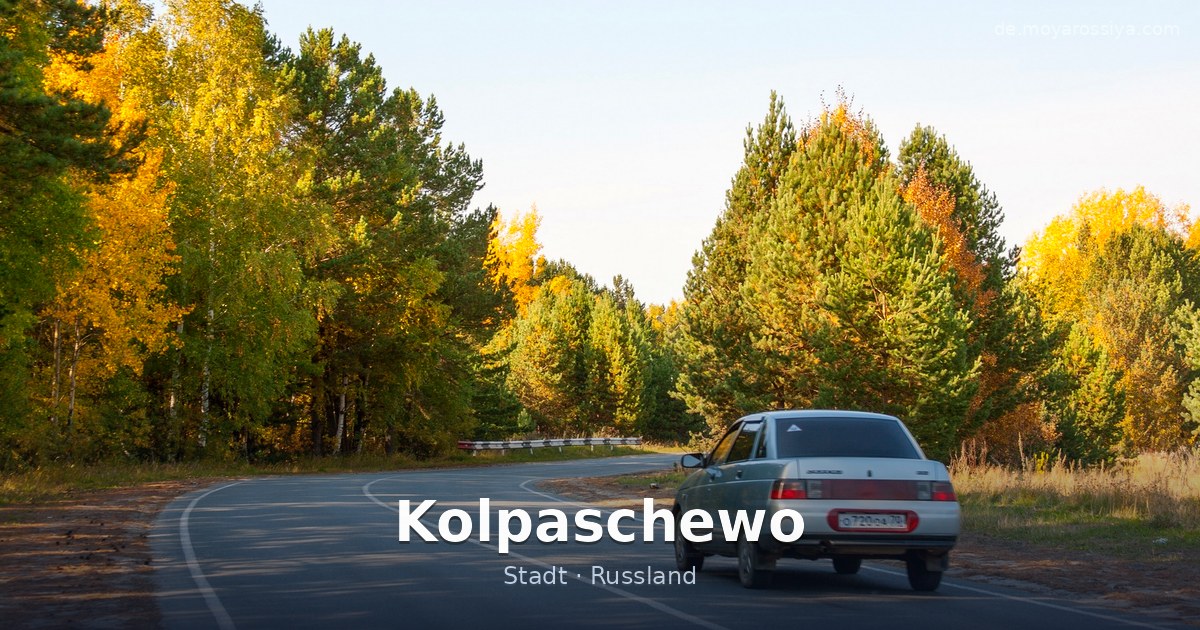 Kolpaschewo – Stadt · Russland