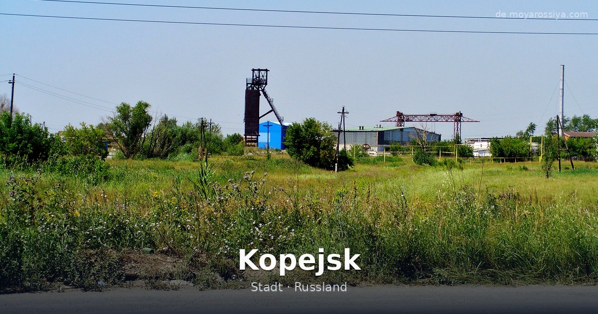 Kopejsk – Stadt · Russland