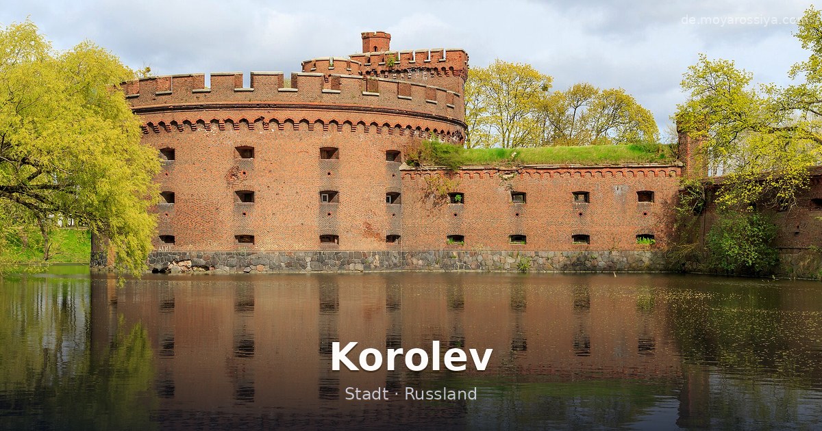 Korolev – Stadt · Russland