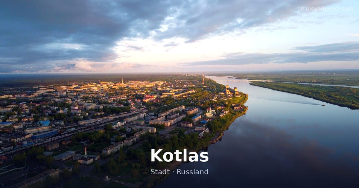 Kotlas – Stadt · Russland