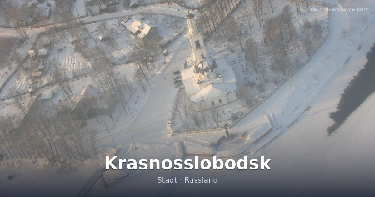 Krasnosslobodsk – Stadt · Russland