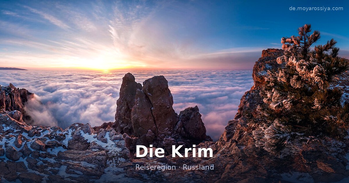 Die Krim – Reiseregion · Russland