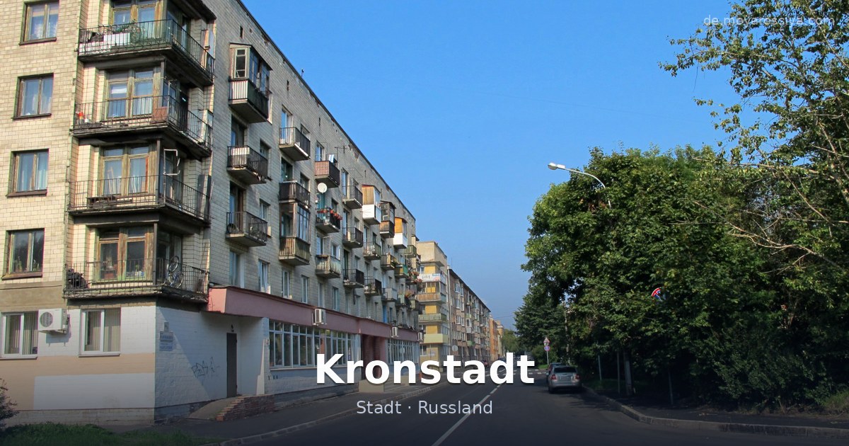 Kronstadt – Stadt · Russland