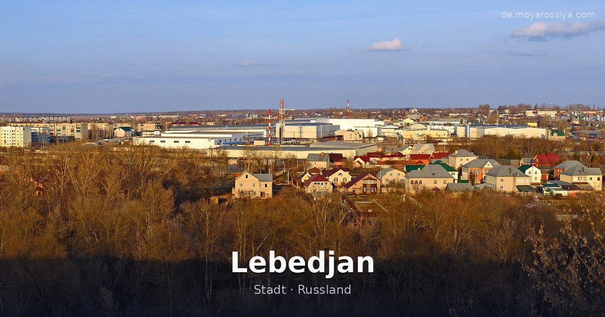 Lebedjan – Stadt · Russland