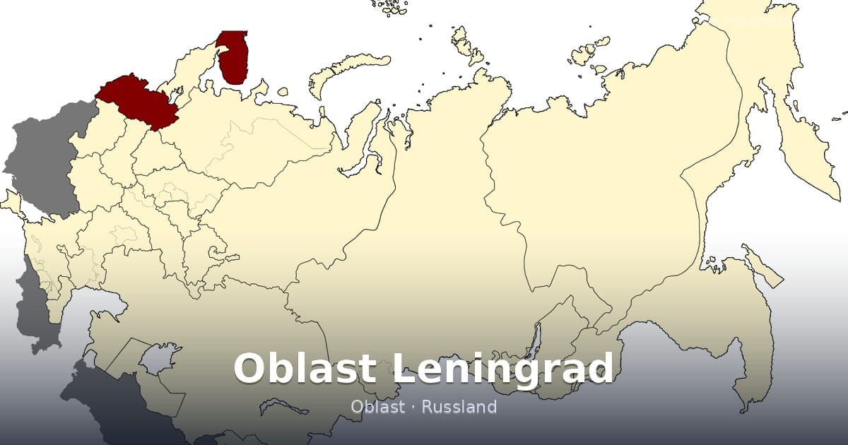Oblast Leningrad – Oblast · Russland