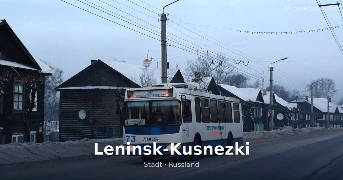 Leninsk-Kusnezki – Stadt · Russland