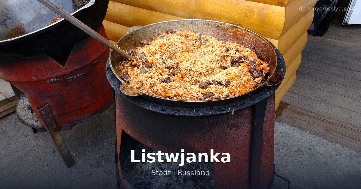 Listwjanka – Stadt · Russland