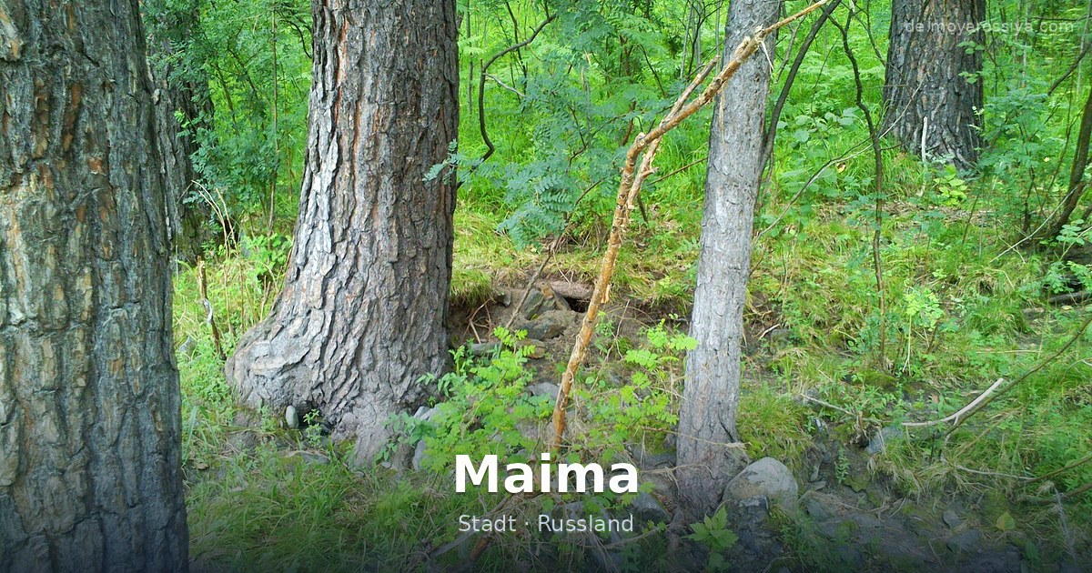Maima – Stadt · Russland