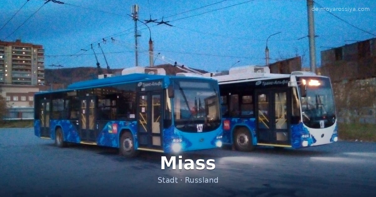 Miass – Stadt · Russland