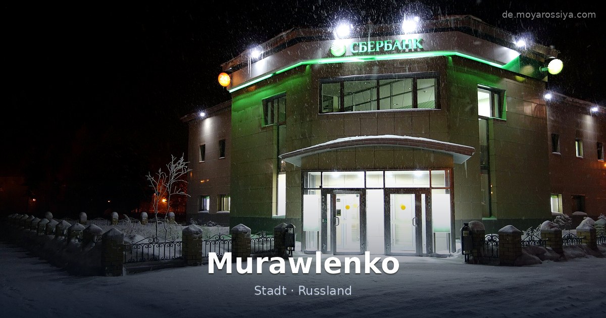 Murawlenko – Stadt · Russland