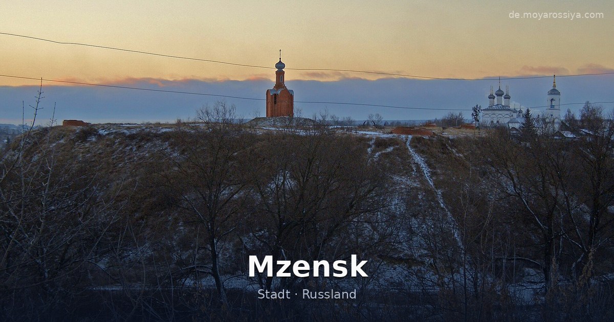 Mzensk – Stadt · Russland