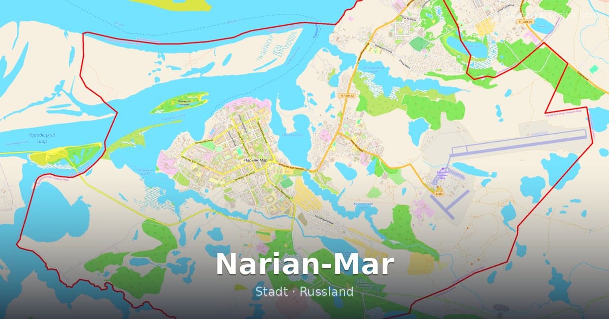 Narian-Mar – Stadt · Russland