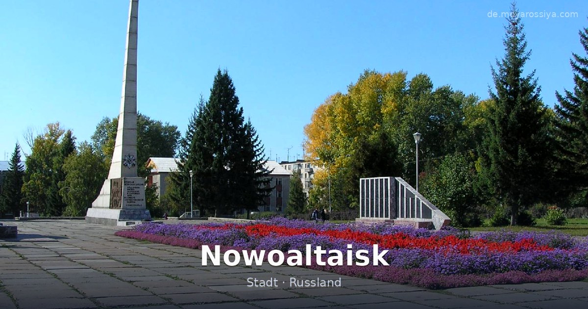 Nowoaltaisk – Stadt · Russland