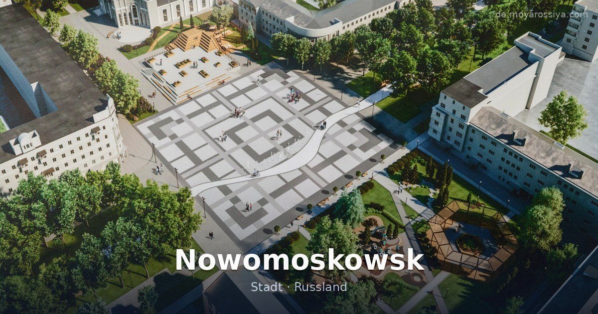 Nowomoskowsk – Stadt · Russland