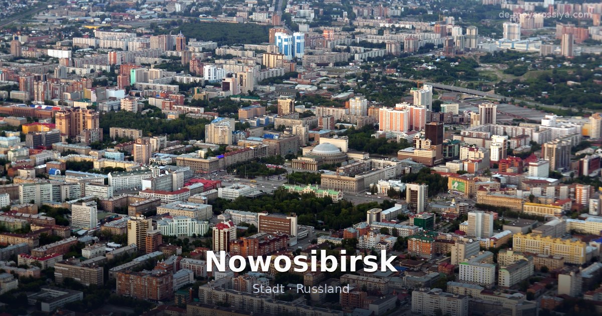Nowosibirsk – Stadt · Russland