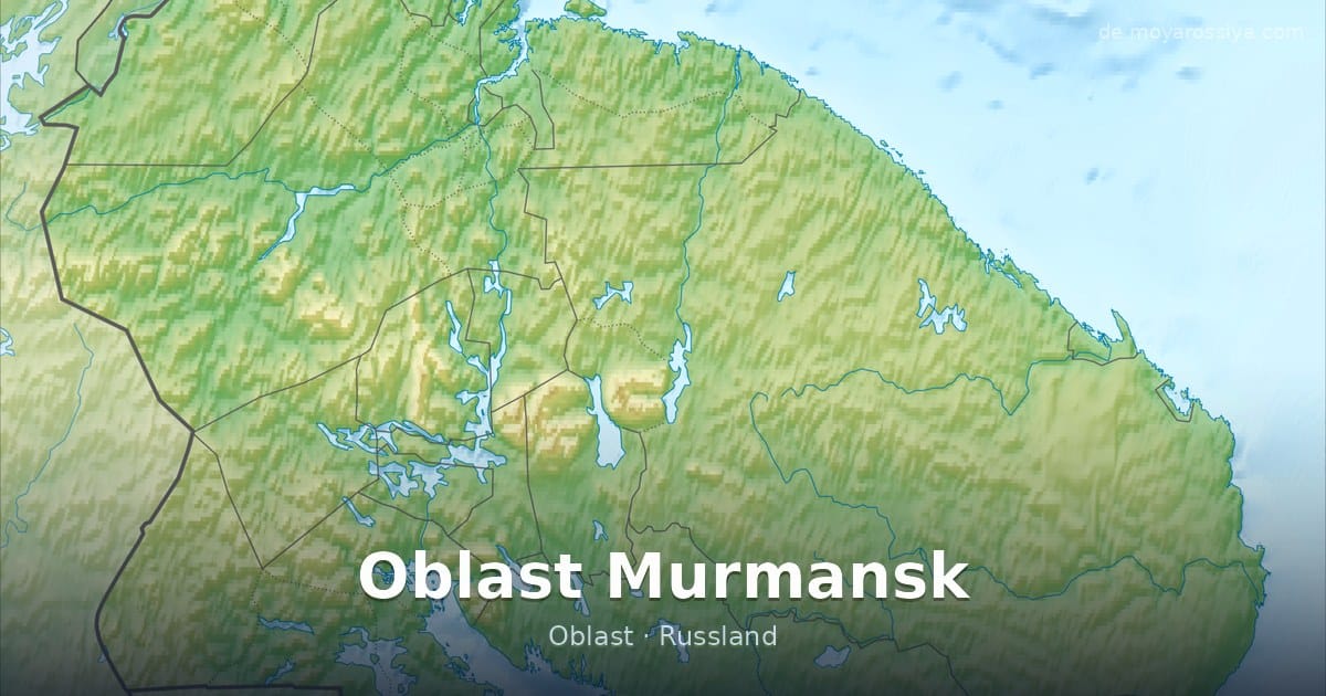 Oblast Murmansk – Oblast · Russland