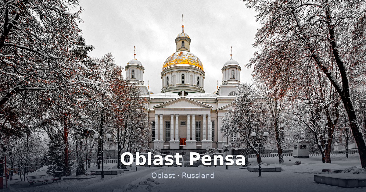 Oblast Pensa – Oblast · Russland
