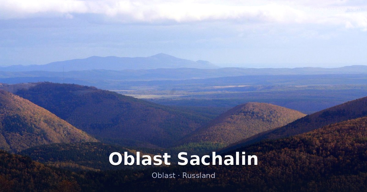 Oblast Sachalin – Oblast · Russland